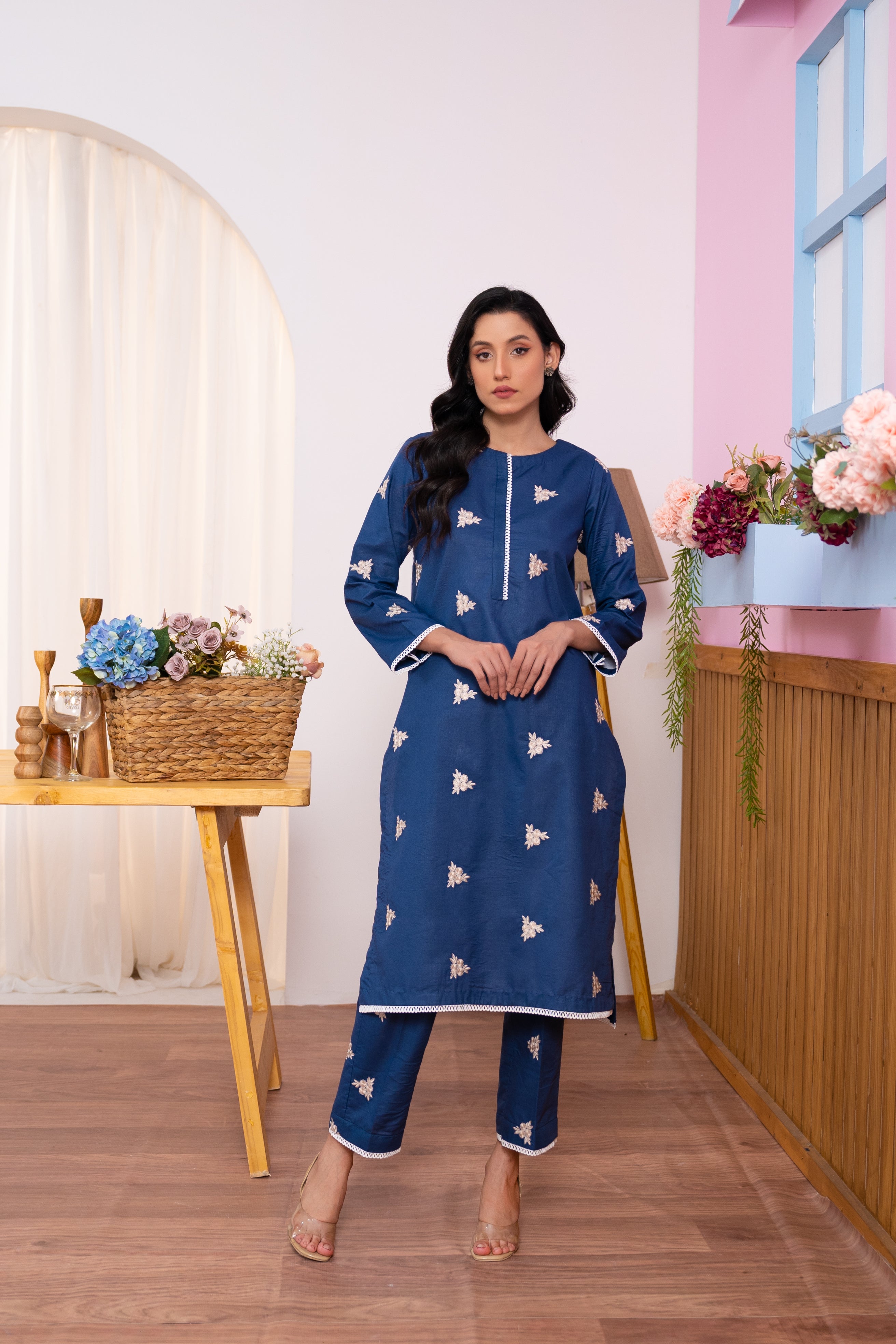 Lawn Embroidered 2PC Dress - LR5