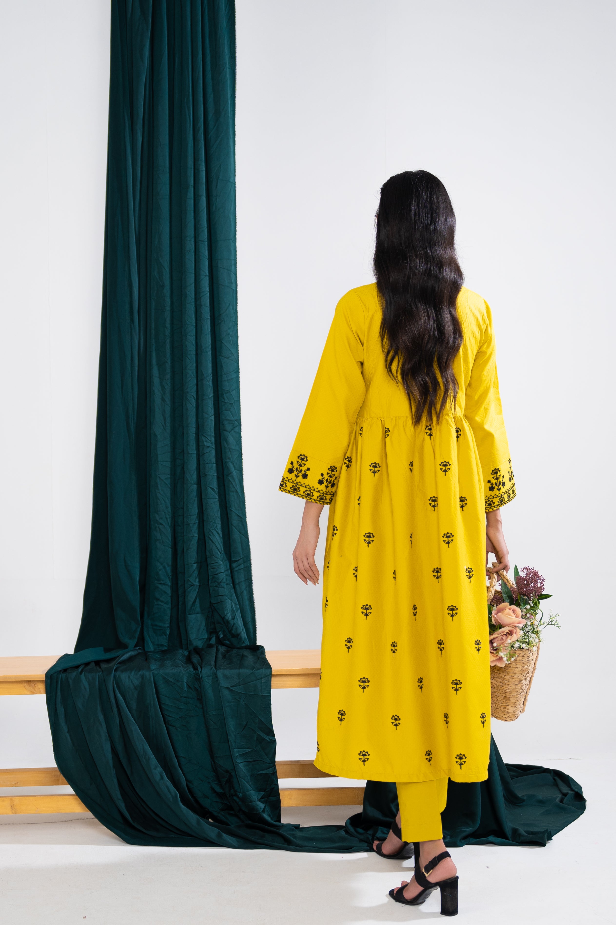 Lawn Embroidered 2PC Dress - LR10