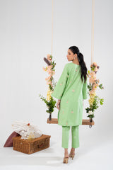 Lawn  Embroidered 2PC Dress - LR17